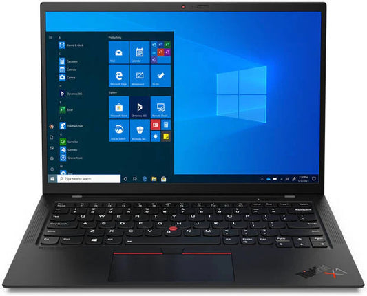 Lenovo ThinkPad X1 Carbon Gen 9 Laptop 14” WUXGA Core i7 11th Gen 8GB 256GB SSD (Used)